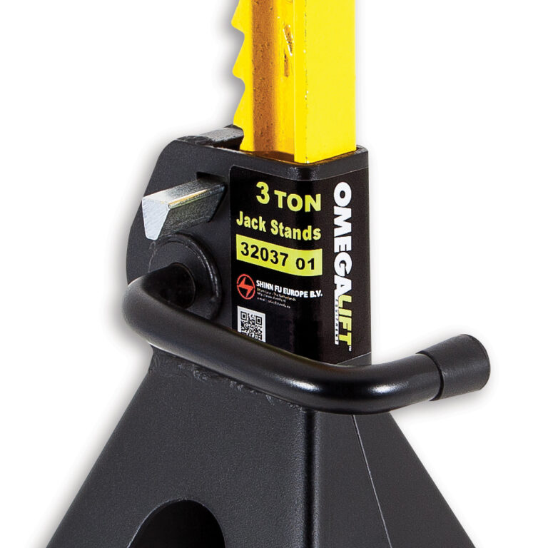 3212701 12 Ton jack stand, ratched OMEGA LIFT EQUIPMENT